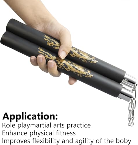 Image of Preptep Foam Nunchucks for Kids or Adults,Safe Training Nunchucks /Nunchakus for Kids Beginners