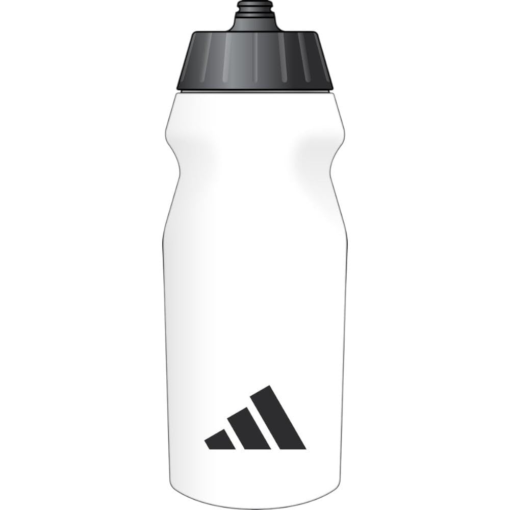 adidas Unisex BOTTLE 0,5L, white/black, One size - 4