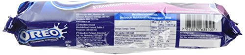 Image of Oreo Strawberry Cheesecake Flavour Biscuits, 154 g, Sky Blue & White (108247726)