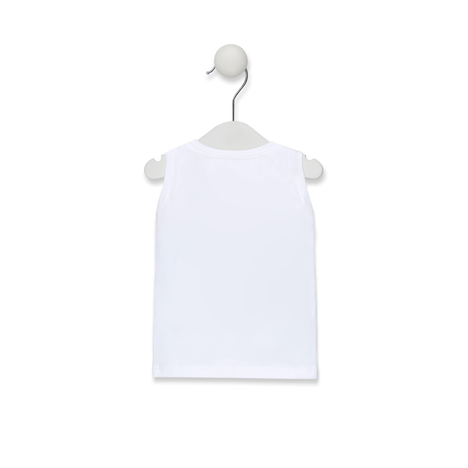 TOUS BABY - Camiseta sin Mangas para tu Bebé, Oso Central con estampación Line. (1 Mes a 4 Años)