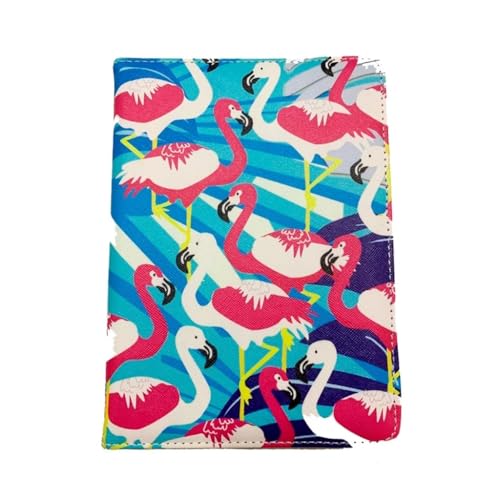 Capa Protetora Universal para Tablet 7-8 Polegadas Estilo Carteira Suporte Ajustável Adulto Infantil Flamingo 1