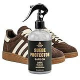 Leather Hero Suede Protector Spray – Waterproof & Stain Repellent for Suede Shoes, Sneakers, Boots & Handbags, Protects Suede & Nubuck, Non-Aerosol Shoe Protector Spray, 10 oz