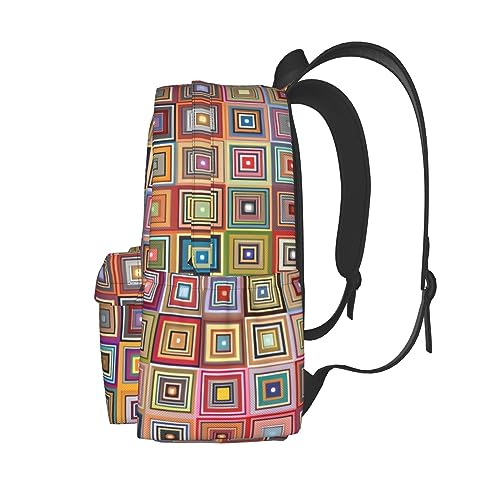 Sac à dos imprimé grande capacité imperméable contre la pluie - 3