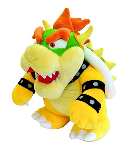  Together + Plush Peluche Fluff Bowser - da Super Mario Bros - 26 cm - Abystyle
