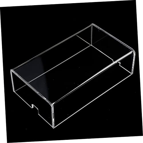 Protector antipolvo para ratón en acrílico transparente, pack de 2 fundas protectoras duraderas 6