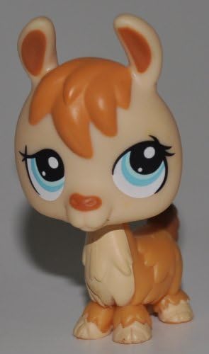 Llama #1460 (Rust, Blue Eyes) - Littlest Pet Shop (Retired) Collector Toy - LPS Collectible Replacement Figure - Loose (OOP Out of Package & Print) image 4