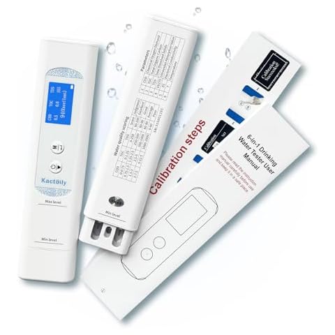 Drinking Water Testing for Home, RV, Hiking, Camping, Travel | TOC, COD, EC, UV275, Temp & TDS Meter Digital Water Tester in Tap Water, Well Water, etc Cover