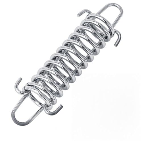 Homeponnew Matériau très résistant fabriqué en acier inoxydable 304 de qualité marine, ce ressort d'amarrage est conçu pour résister aux rigueurs de l'exposition à l'eau de mer sans comp...