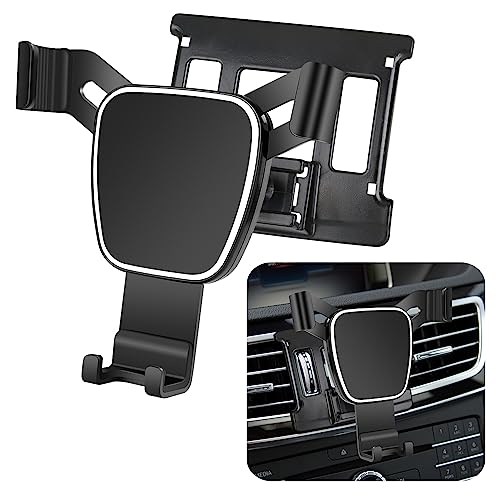 LUNQIN Car Phone Holder for Mercedes Benz E Class 2014-2015 E250 E350 E400 E550 E63 AMG W212 Auto Accessories Navigation Bracket Interior Decoration Mobile Cell Phone Mount case