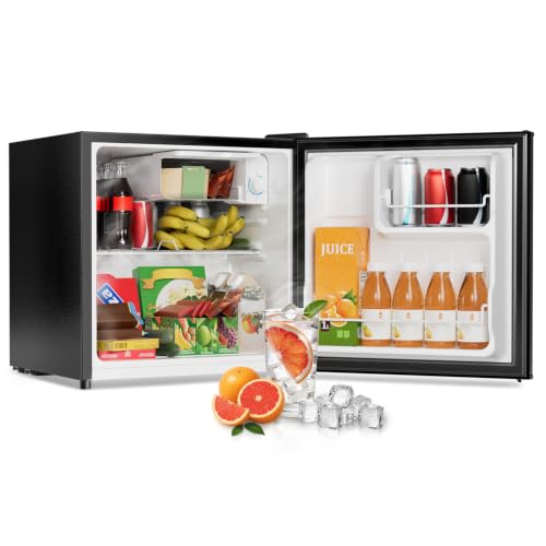 Frostorm 1.6 Cu Ft Mini Fridge with Freezer, Single Door Upright Freezer