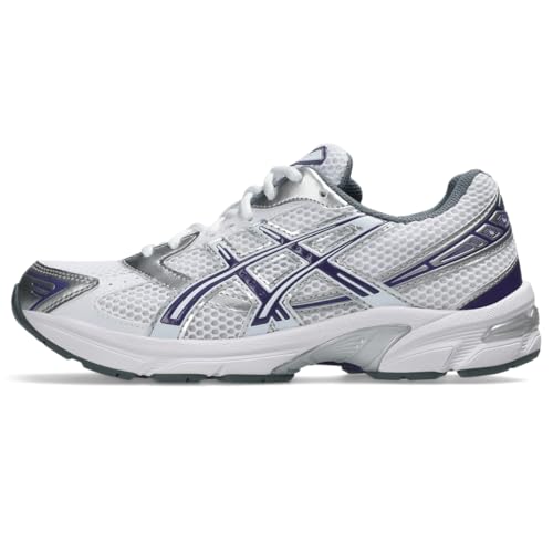 Asics Gel 1130 femme blanc pastel : la légèreté d'une maille respirante au design violet