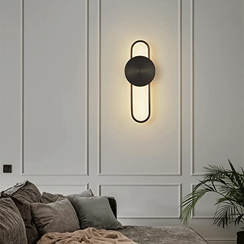 Aplique LED de cobre para iluminar la pared del fondo del pasillo con estilo moderno 3