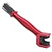 Produktbild Kette Kurbelgarnitur Reinigungsbürste für Motorrad Motocross Fahrrad(Red)
