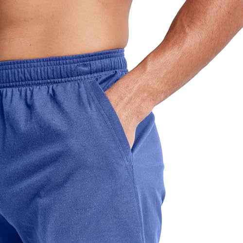 Image of Hanes Men's Shorts, Essentials Short with Pockets, Gym Shorts for Men, Men's Athletic Shorts, 7.5 inch