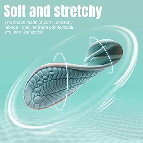 Image of YALOX Water Shoes Women's Men's Outdoor Beach Swimming Aqua Socks Quick-Dry Barefoot Shoes Surfing Yoga Pool Exercise