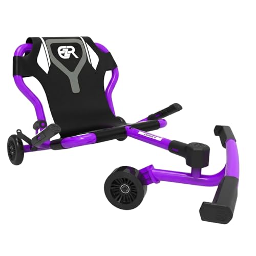 EzyRoller Classic X Kids Go Kart Drift Trike para niños de 4 a 14 años | Triciclo Gokart de hasta 70 kg | Vehículos infantiles para exteriores de 1 plaza, soporta hasta 70 kg | Vehículo a pedales