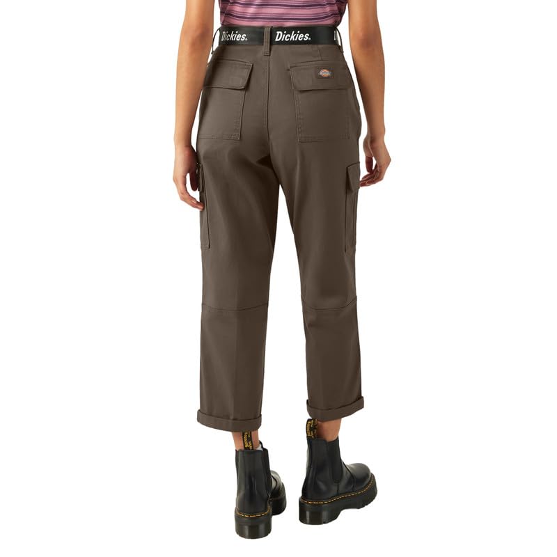 Image of Dickies Women's Relaxed Fit Cropped Cargo Pants