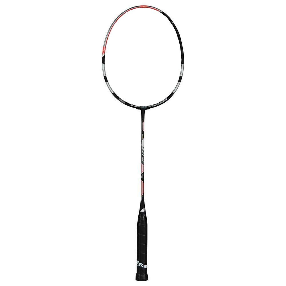 Babolat X-Feel Power Badminton Racquet, Grey, Unstrung, High-Control Offensive Design for Advanced Players-image-24