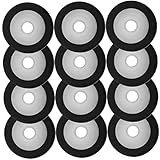 MILISTEN Andruckrolle Lagerrolle Kassette 12 Stück Gummi Ersatz für Audio Recorder Reparatur Wartung für Kassettenrekorder Autorekorder Stereoanlagen Radios Audiogeräte