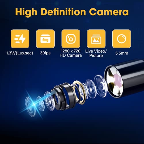 Automotive Scan Tools Bundle Launch X431 Pro 5 J2534 Reprogramming Tool & Vsp-600 Car Inspection Camera Videoscope #TOP6