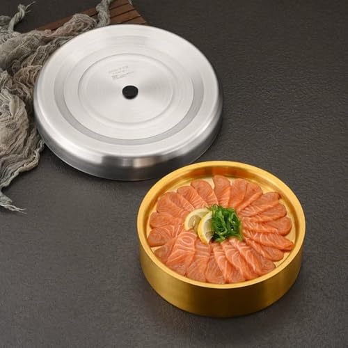 Plato de Acero Inoxidable para Sashimi 24 cm miniatura 7