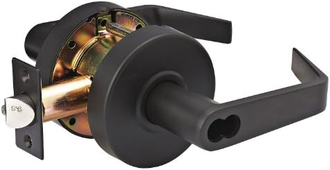 Heavy Duty Lever Lockset, Angled, Entry