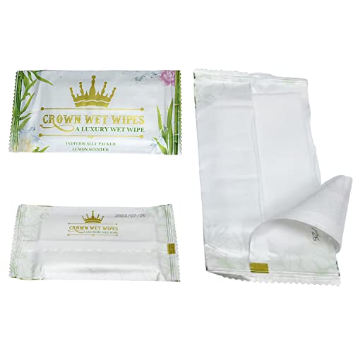 100 x Individual Sachet Wet Wipes Camping Festivals Backpacking Loo Car Travel Indivdually Packed Small Package Packaged Water Pocket Medium to Large Size Body Cleansing Hiking - Image 4