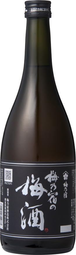 Amazon.co.jp: 梅乃宿の梅酒 黒ラベル 720ml [ リキュール 18度 奈良県