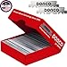 ABS Dorco Red Single Edge Razor Blades for Straight Razors and Shavettes – Barbershop-Quality Sharp, Smooth Shaving Refills – American Beauty Supply (Pack of 200c)