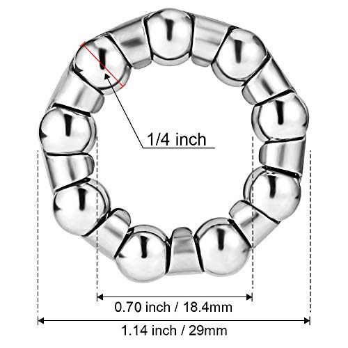 Image of Lanturn Bike Ball Crank Bearing 1 /4 inch x 9 Balls,4 Pcs Ball Bearings for Bike Crank Bottom Bracket, Kids /Stretch Bicycle