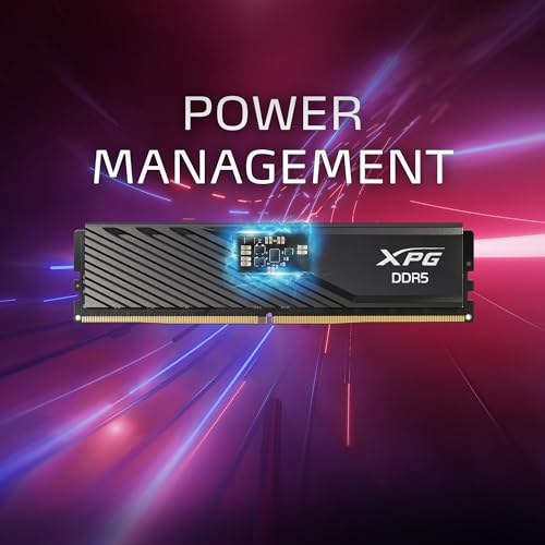 Image of ADATA XPG Lancer Blade DDR5 8GB (1 * 8GB) 5600 MHz CL46 U-DIMM Desktop Memory RAM - AX5U5600C468G-SLABBK