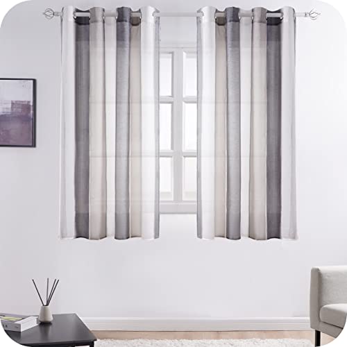 Kinderzimmer Vorhänge 2er-Set Mit Bärchen-Muster – Blau, 155x100 Cm, 100% Baumwolle