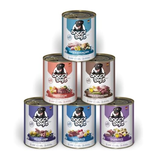 DOGGY Dog Paté Mix 1 aus 6 Sorten