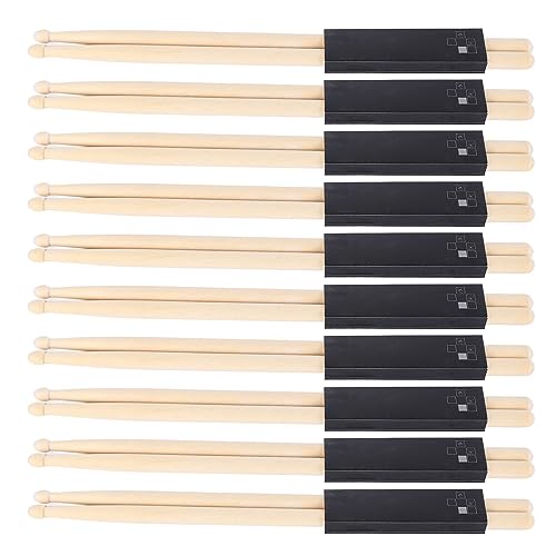 Baquetas para Batería Madera Maple 10 Pares miniatura 5