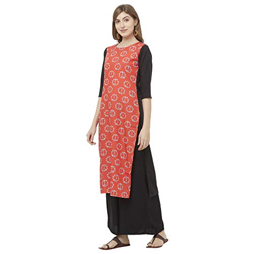 Image of LookMark Women's Crepe Kurta