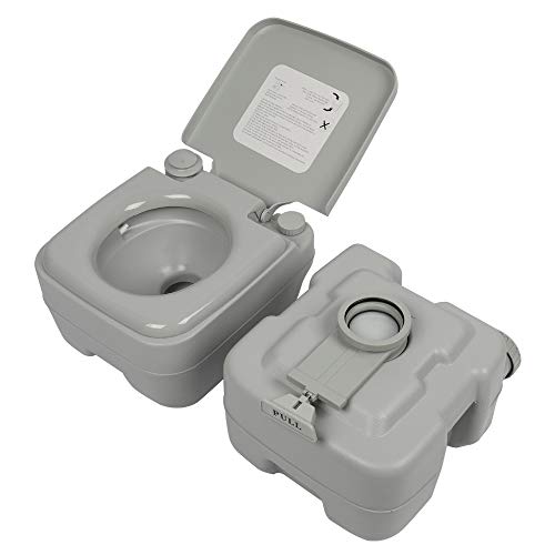 Mengk 20L Portable Removable Flush Toilet With Double Outlet #TOP6
