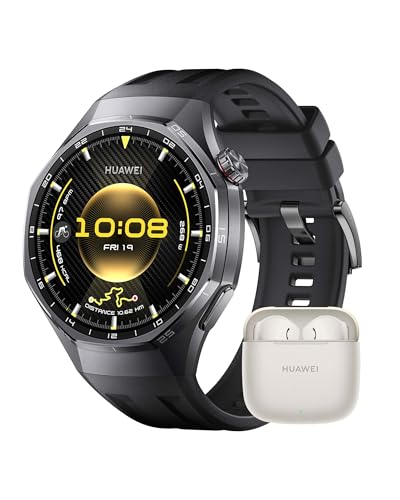HUAWEI WATCH GT6 Pro Black et écouteurs FreeBuds pour votre routine sport et musique