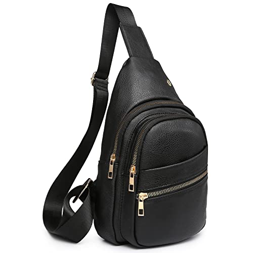 MIZUBA Fashion Small Sling Bag for Women Crossbody, Travel Casual Sports Running Hiking Shoulder Chest Bag, Daypack