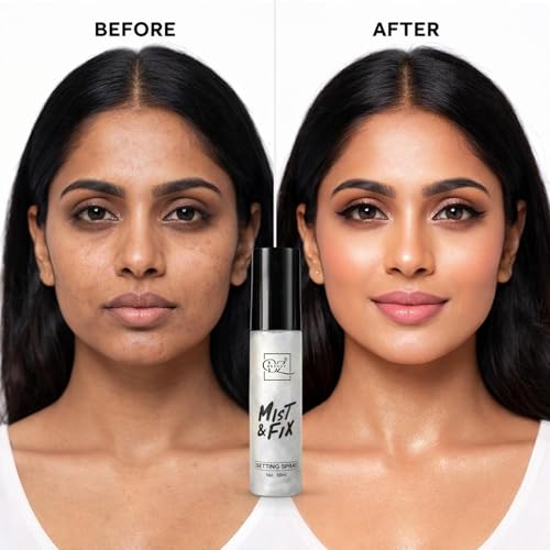 Image of Beauzy Mist & Fix Setting Spray Combo (3 x 50ml) | Long Lasting Makeup Fixer with Gold, Pink & Silver Glow | Hydrating, Lightweight Face Makeup Setting Spray for All Skin Types