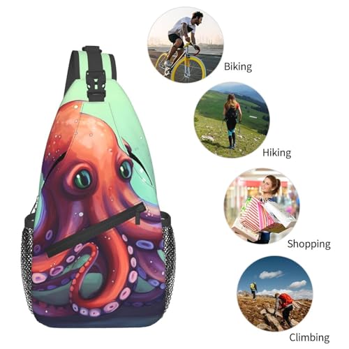Bolso cruzado de pecho para hombre mochila bandolera miniatura 6