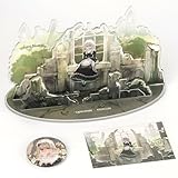 TANCHJIM Origin Asano Tanch Limited Version Lost Manor Zubehör – Standfigur + Ansteckplakette + Postkarte – Geschenkset