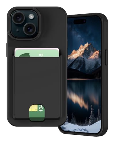 Protège-carte iPhone 15 Petocase en caoutchouc pour vos trajets