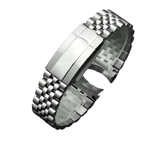 Bracelet de montre de luxe acier inoxydable compatible Rolex Daytona Submariner