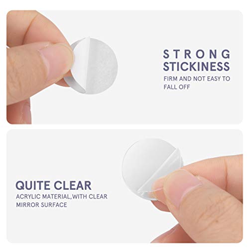 Adesivo de parede criativo para espelho BESPORTBLE, adesivo de parede com espelho de cristal tridime
