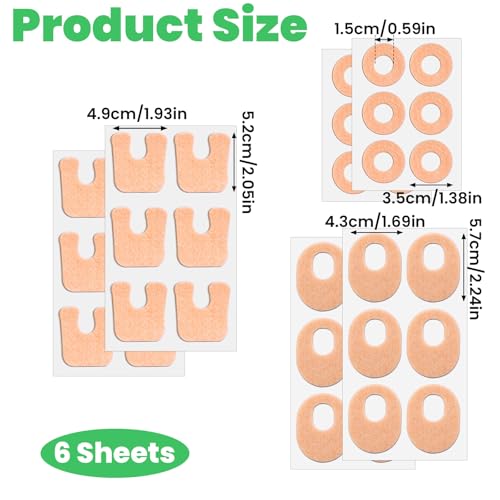 Image of Bunion Pads 36 PCS Metatarsal Ball Of Foot Cushions Shock Absorbing Felt Feet Toe Blister Prevention Relief Cushion Foot Care Bandages Bottom Wear High Heels Dancers Protectors Pad