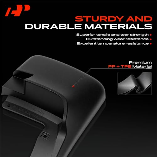 Image of A-Premium Mud Flaps Compatible with Honda CR-V 1997-2001, No Drilling Required Mud Guards with Hardware Accessories, Set of 2 Front Sides