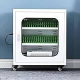 Hrxllb Mobile Cell Phone Storage Locker Charger,Lockable Phone Charging Station,Mobile Phone Charging Cabinet,12/20/30/40/50/60 Slots Phones Organized Cabinet(40Slots)