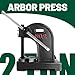 Arbor Press 2 Ton Black color, Ratchet Leverage Arbor Press with Handwheel, 8.5