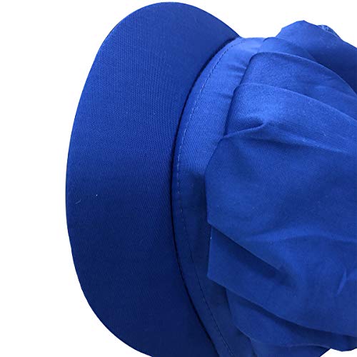 Adjustable Chef Cap Cooking Kitchen Hat Food Service Hair Nets Mesh Brim Reusable Restaurant Vent Beanie