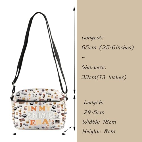 TGBJE Anime Character Crossbody Purses Bag Anime Merchandise Anime Themed Gift In My Anime Era Messenger Bags For Anime Lover2